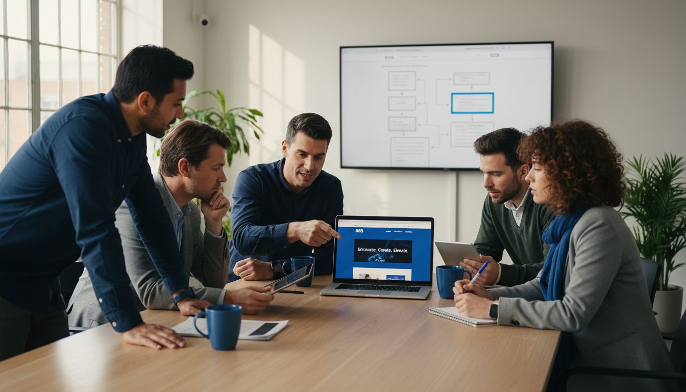 voorbeeld bedrijfswebsites samenwerking