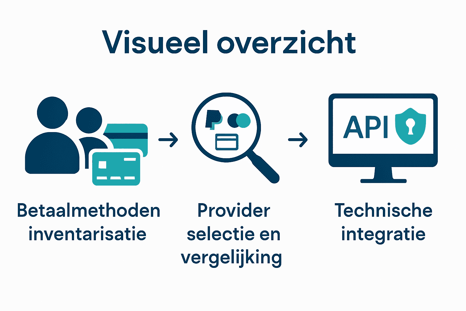 Drie stappen voor succesvolle betaalmethoden webshop