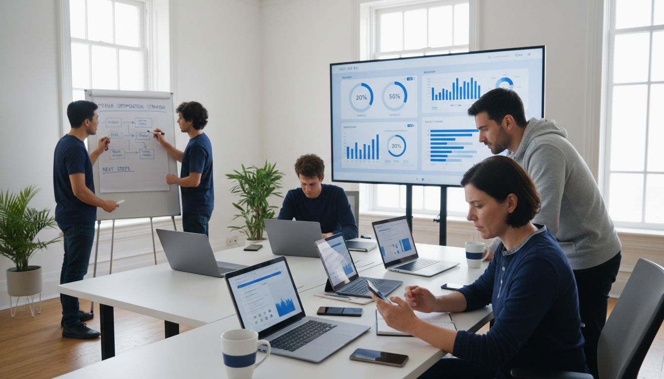 professioneel mobiel optimalisatie team