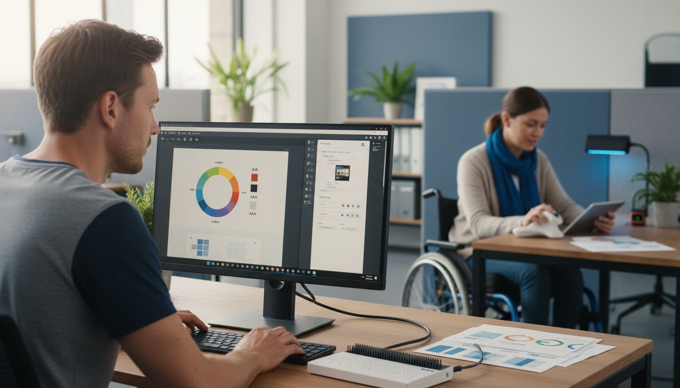 toegankelijkheid test werkplek