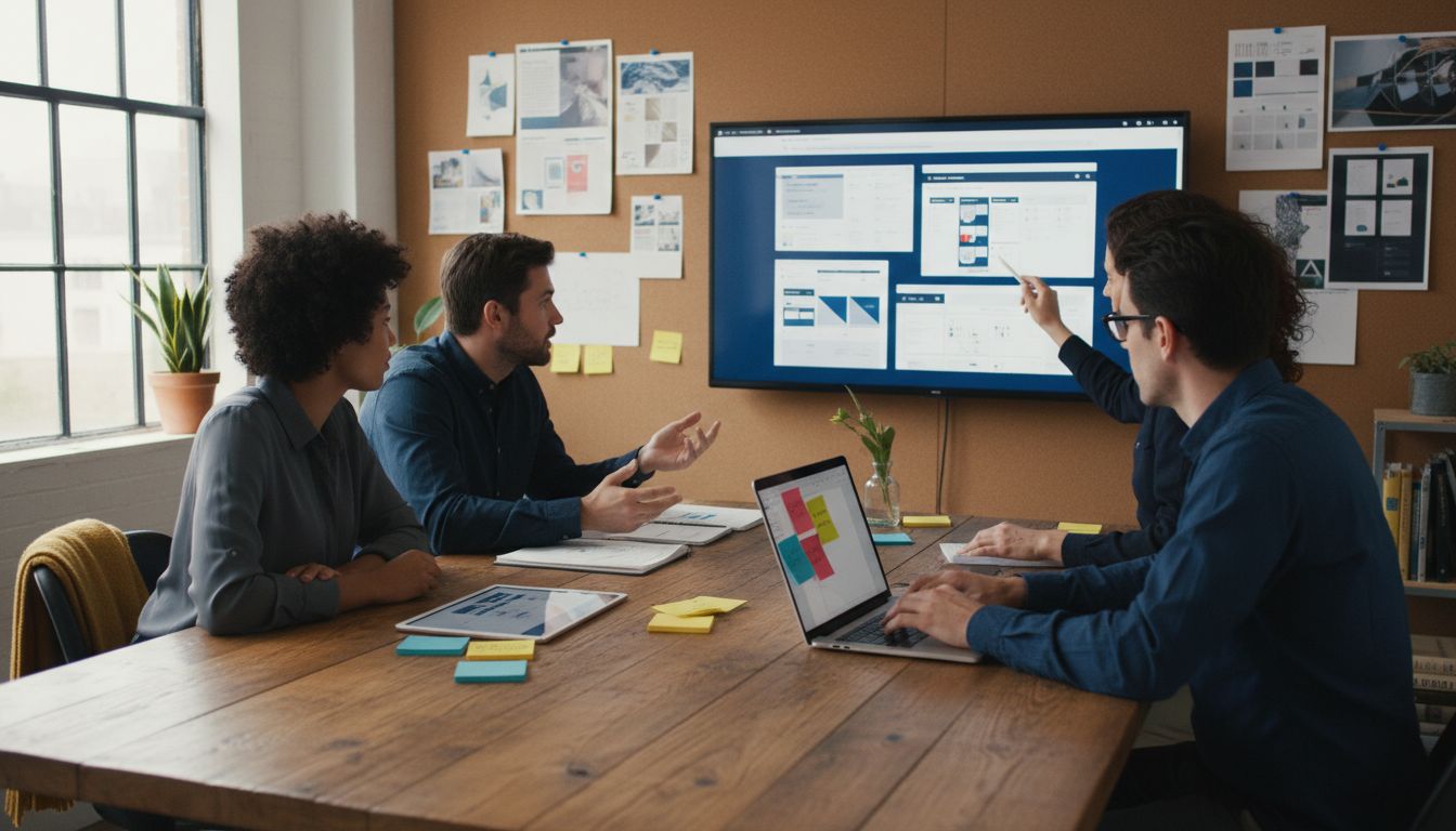 wireframes teamwork workspace