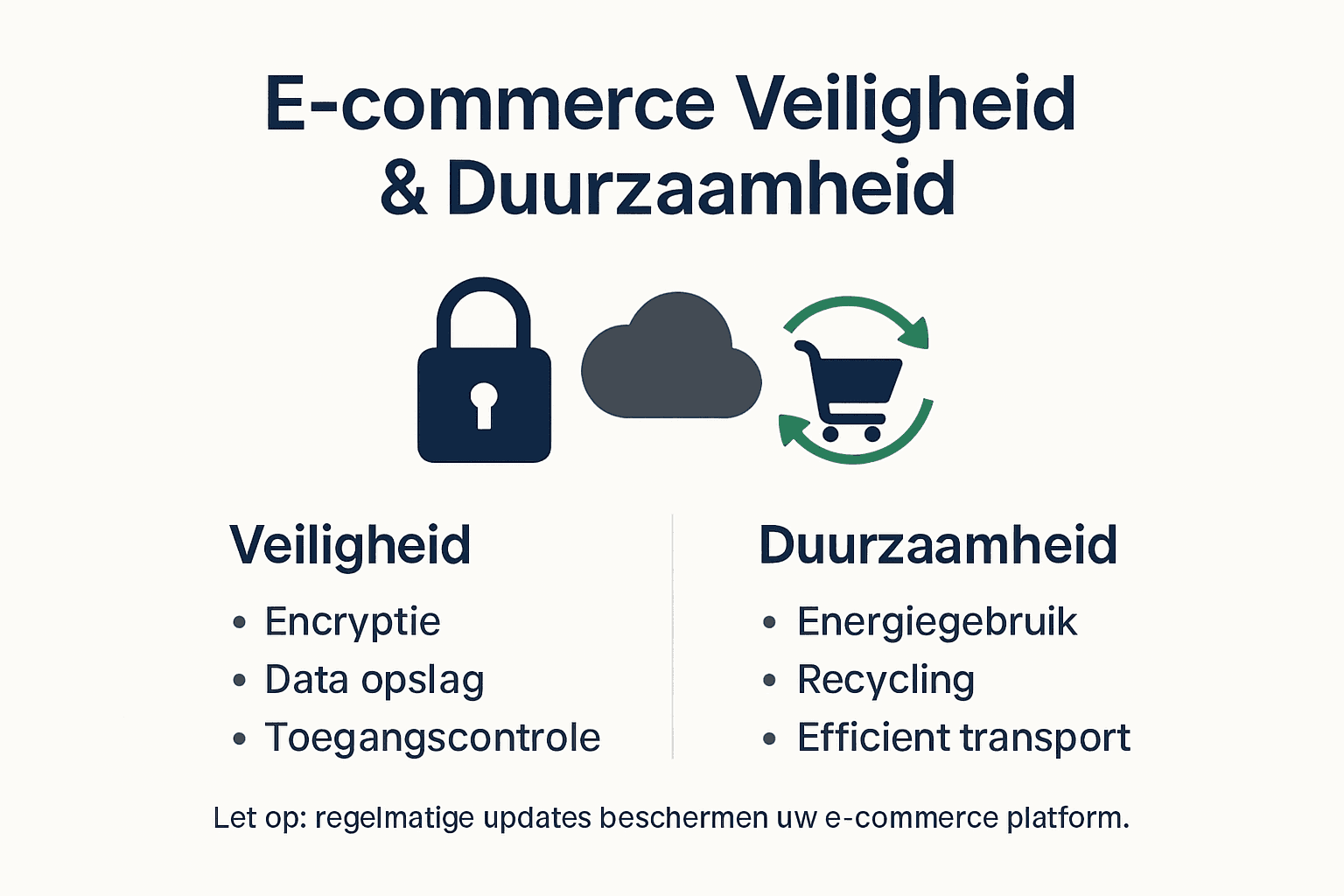 Infographic: Hoe veilig en duurzaam is online shoppen?