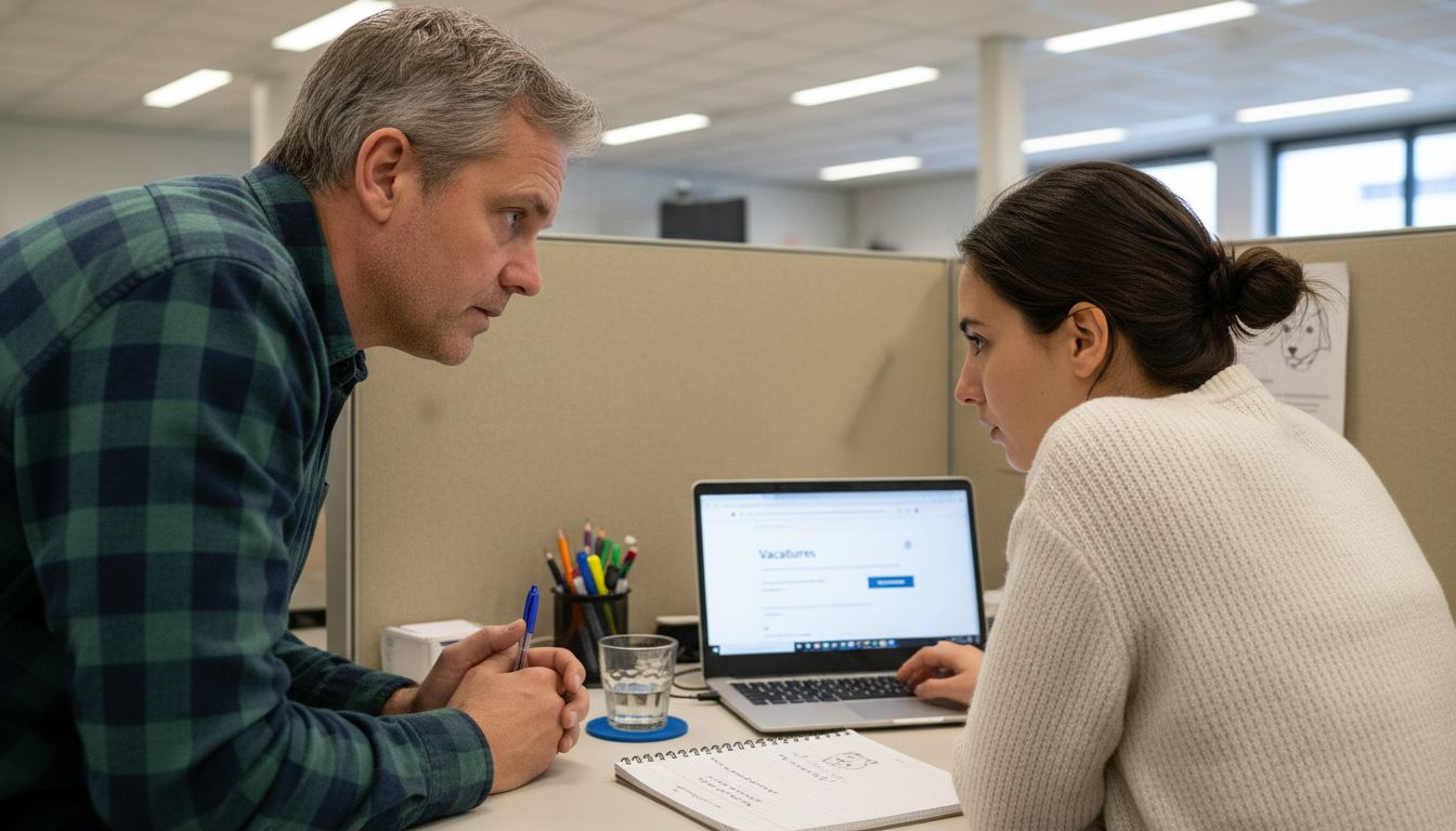 Echte gebruikers testen de website in een informele werkomgeving