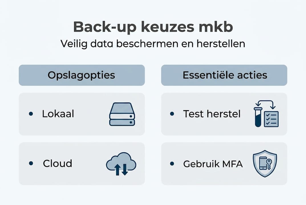Infographic: back-up mogelijkheden en praktische stappen voor het mkb