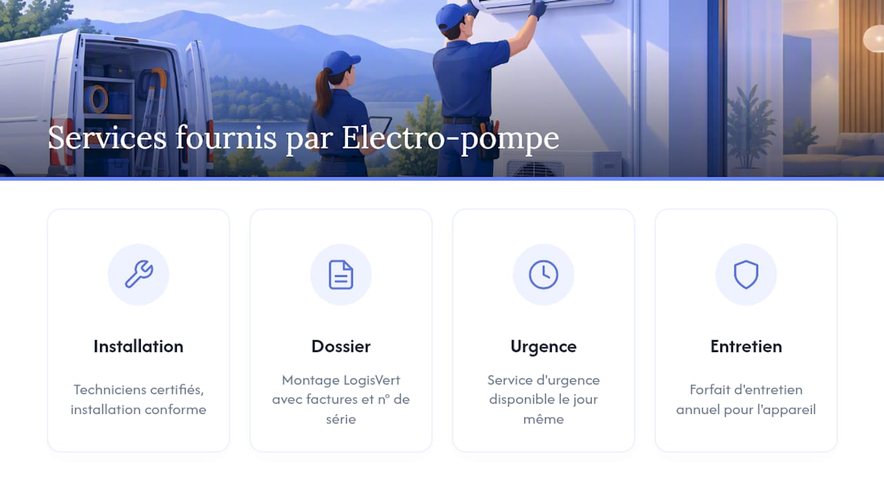 Comment Electro-pompe simplifie votre installation — overview diagram