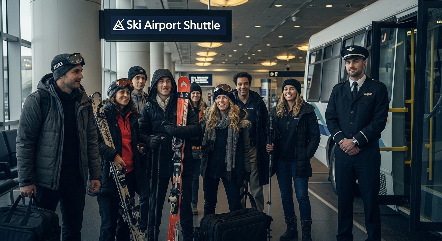 ski airport shuttle