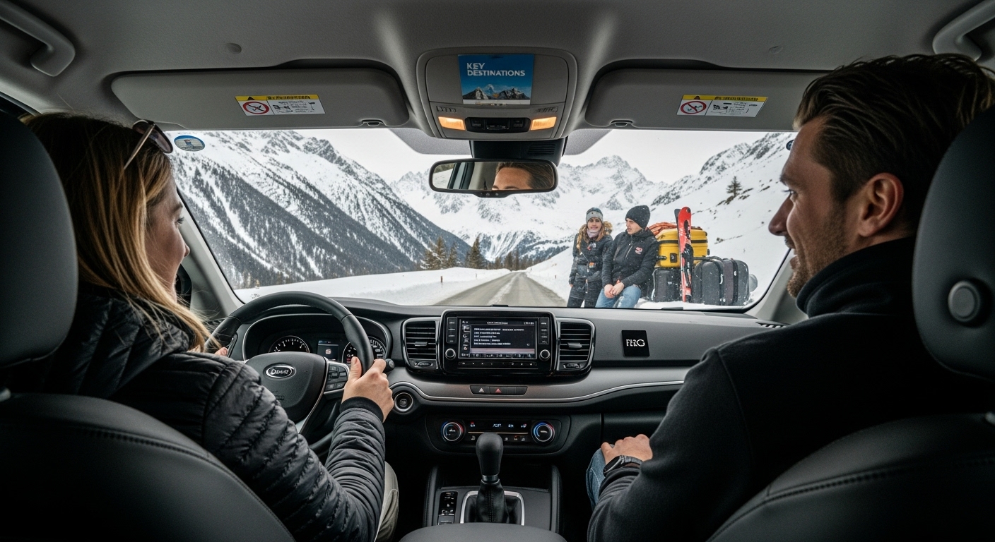 ski transfer destination