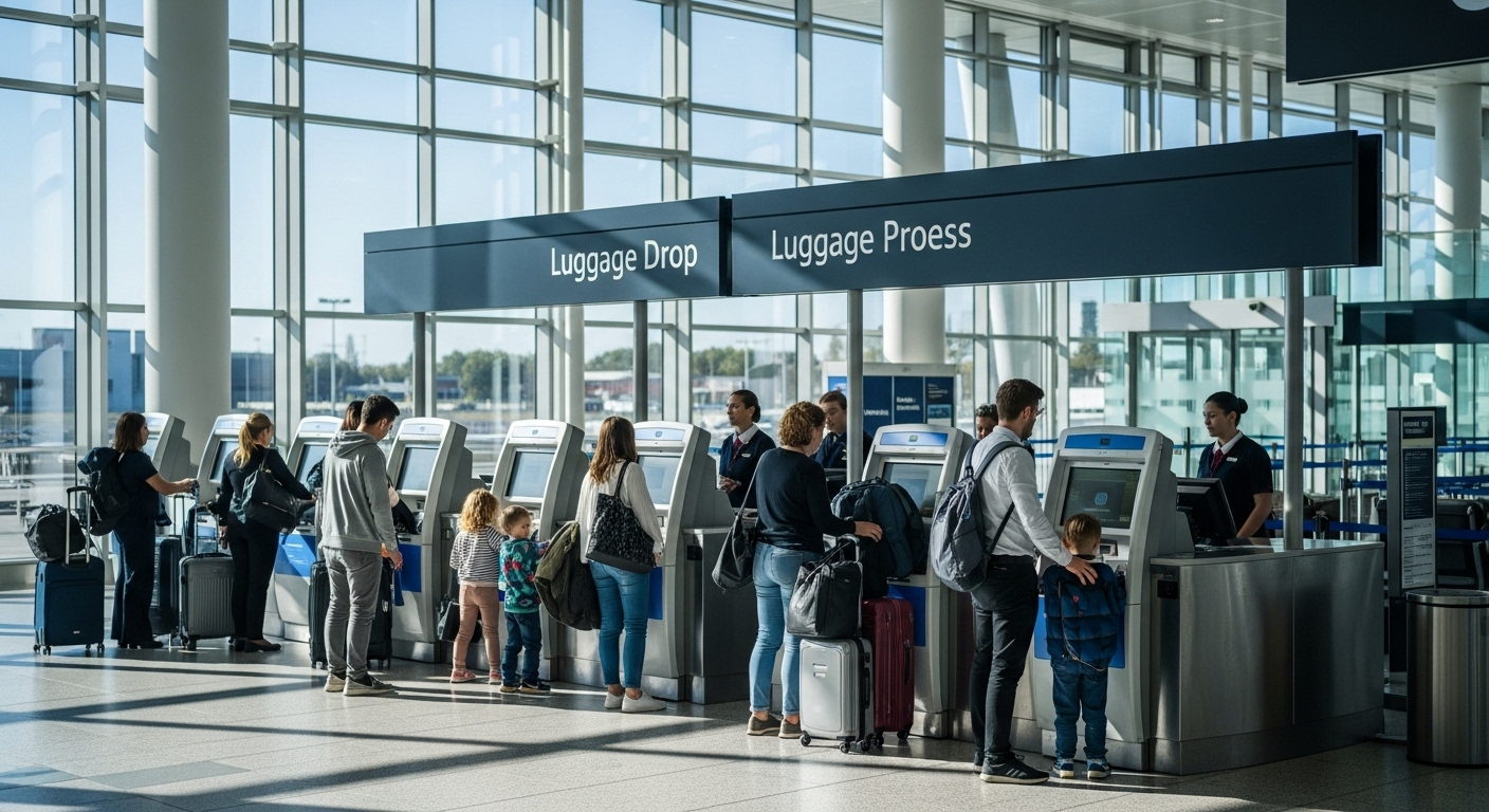 airport luggage drop