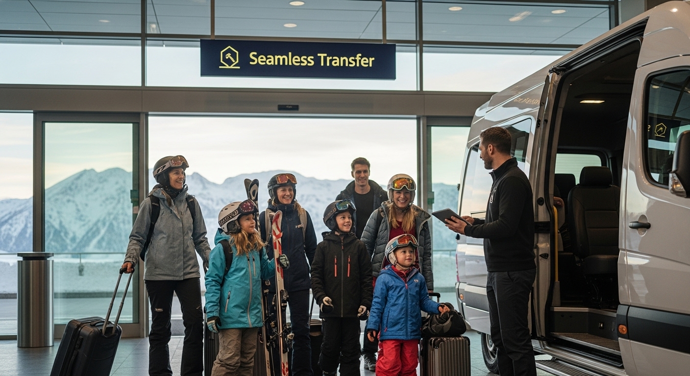 airport ski transfer guide