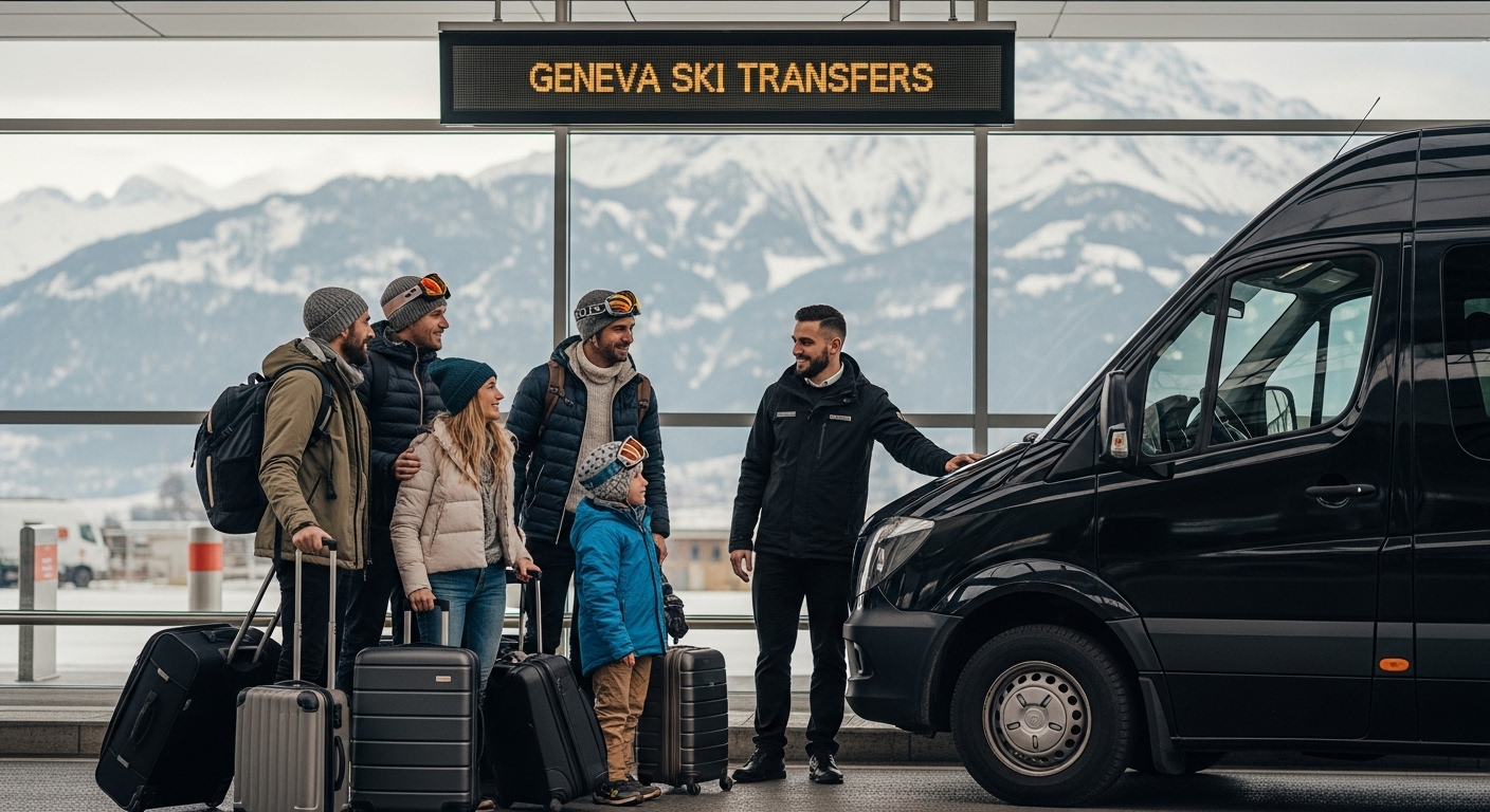 Geneva ski transfer arrivals