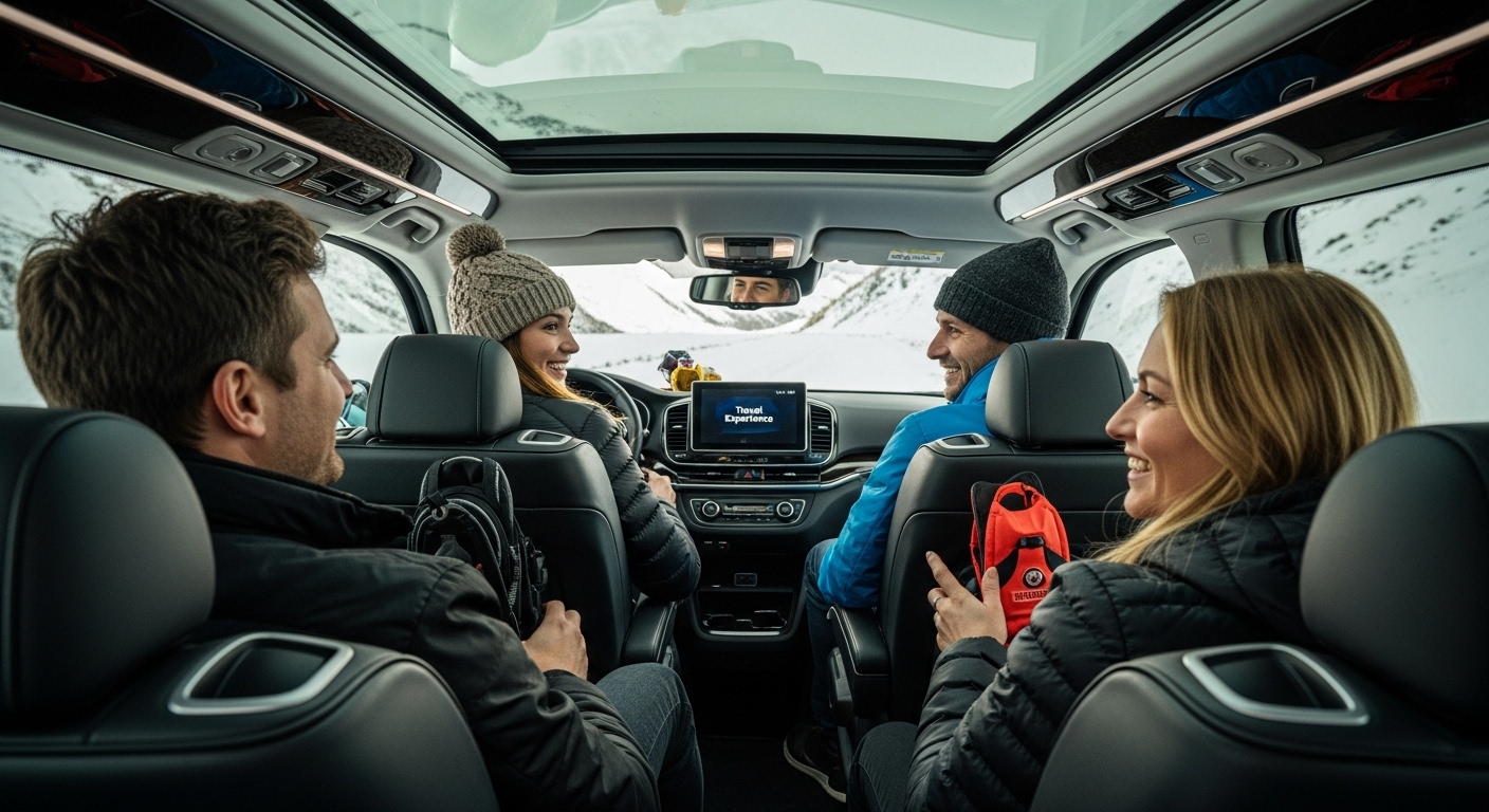 luxury ski resort transfer