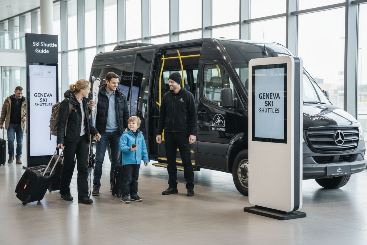 Geneva ski shuttle airport