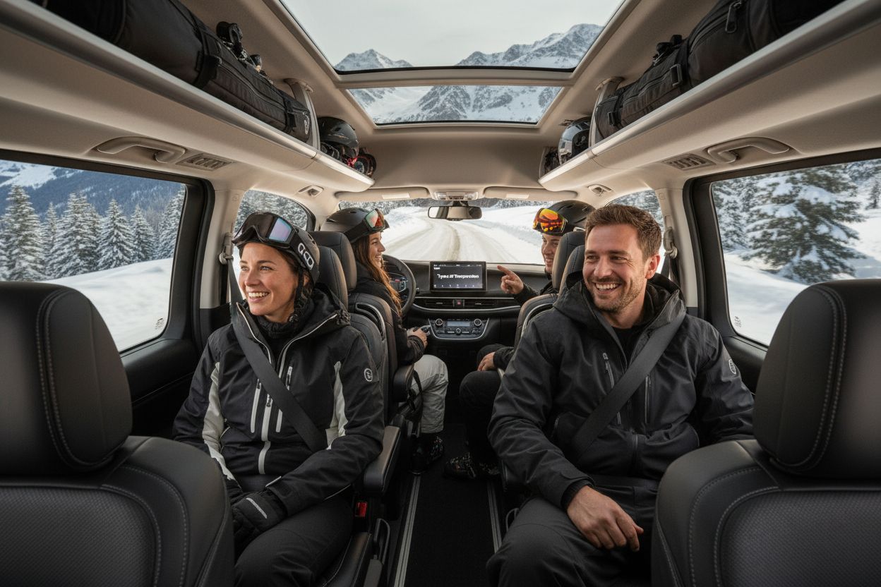 ski resort transfer vehicle