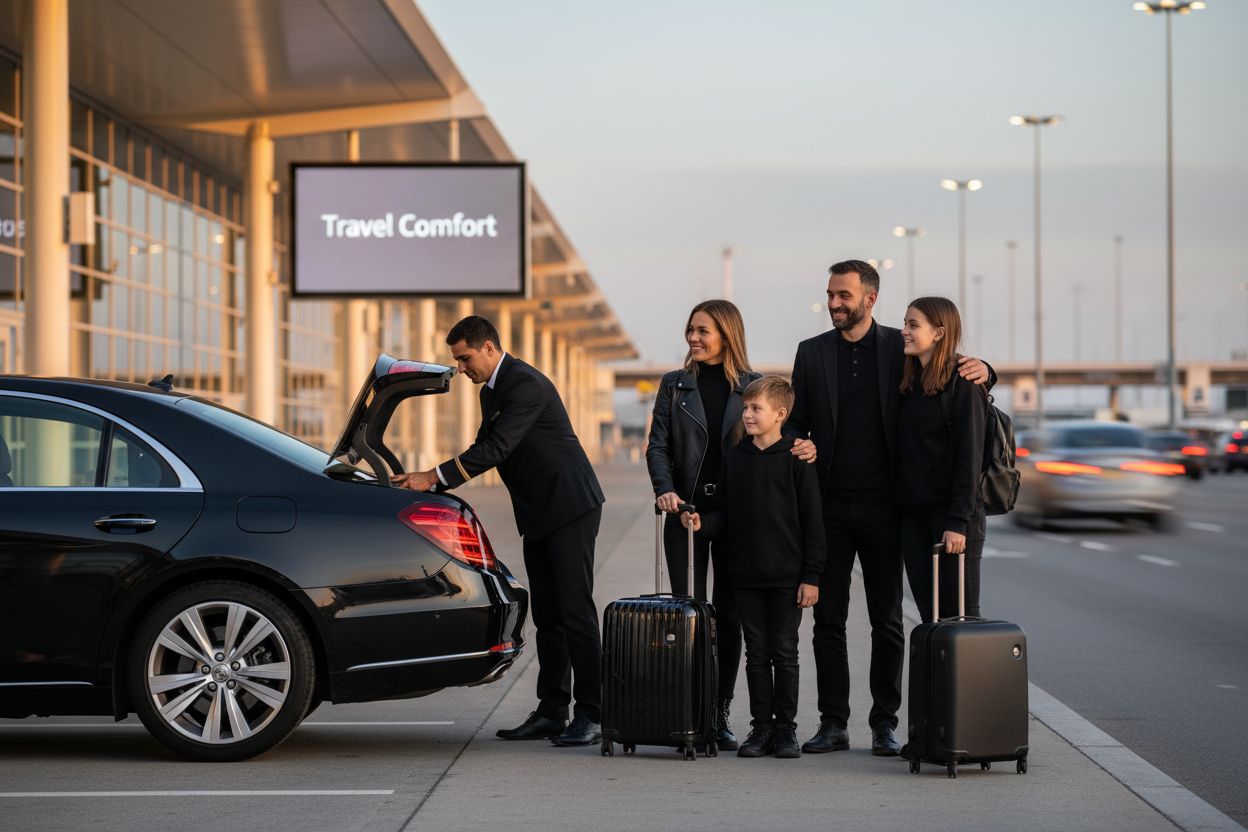 airport pickup family