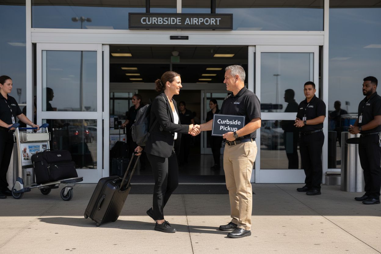 curbside airport pickup
