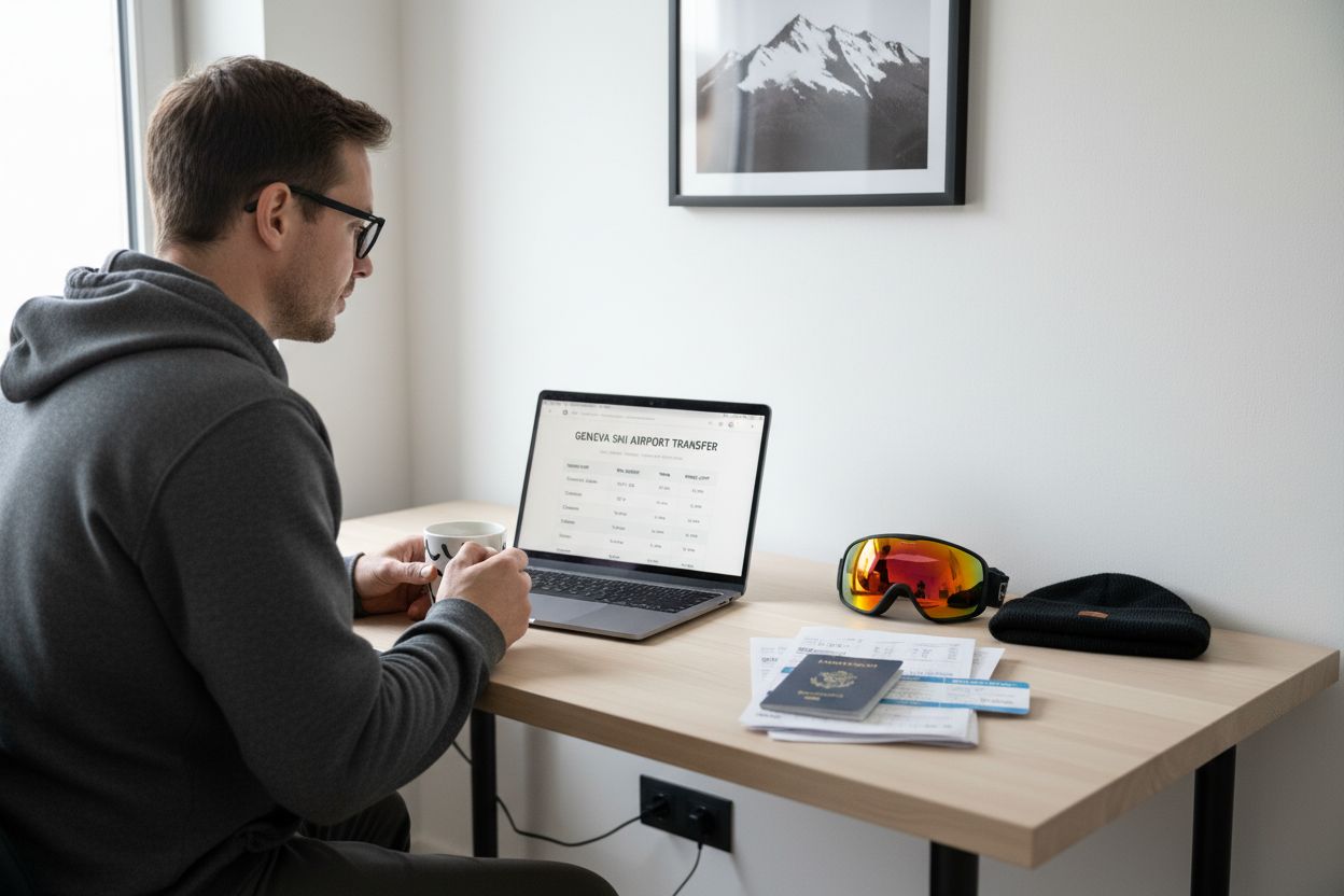 online booking ski transfers