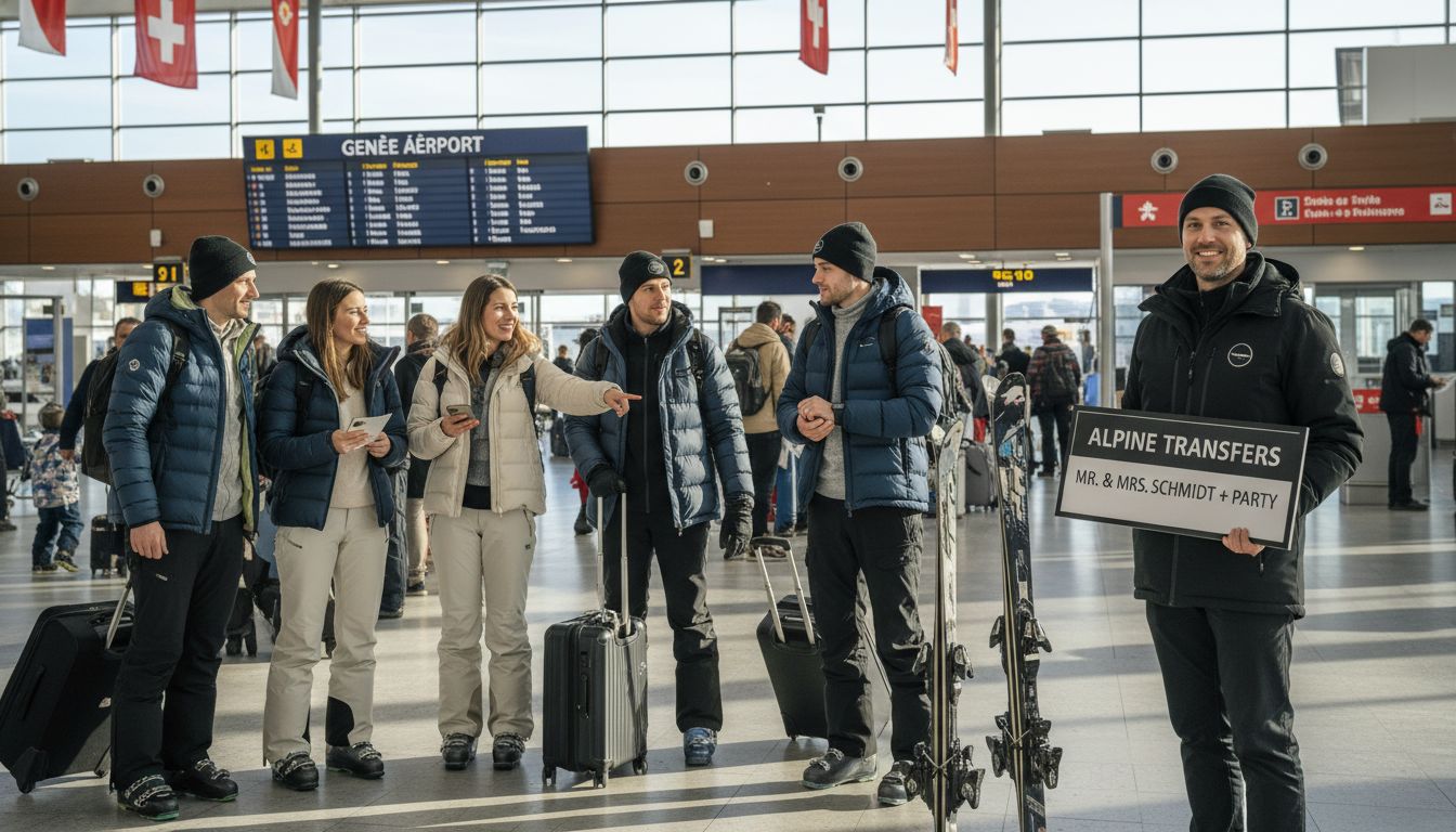Geneva airport ski transfer