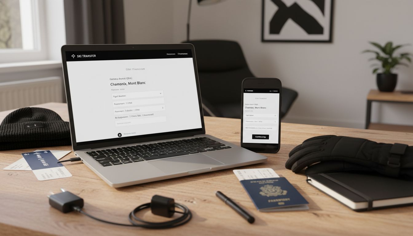 ski transfer booking platform