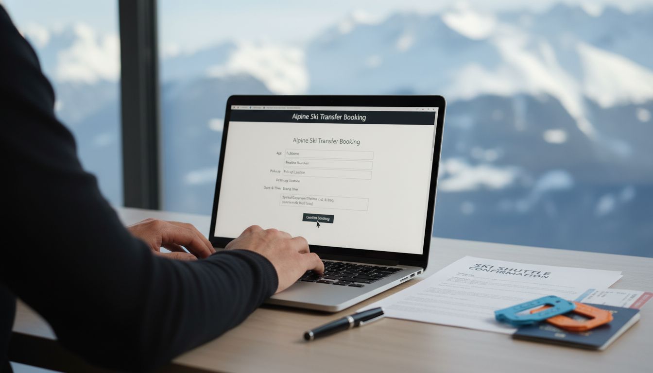 ski shuttle booking