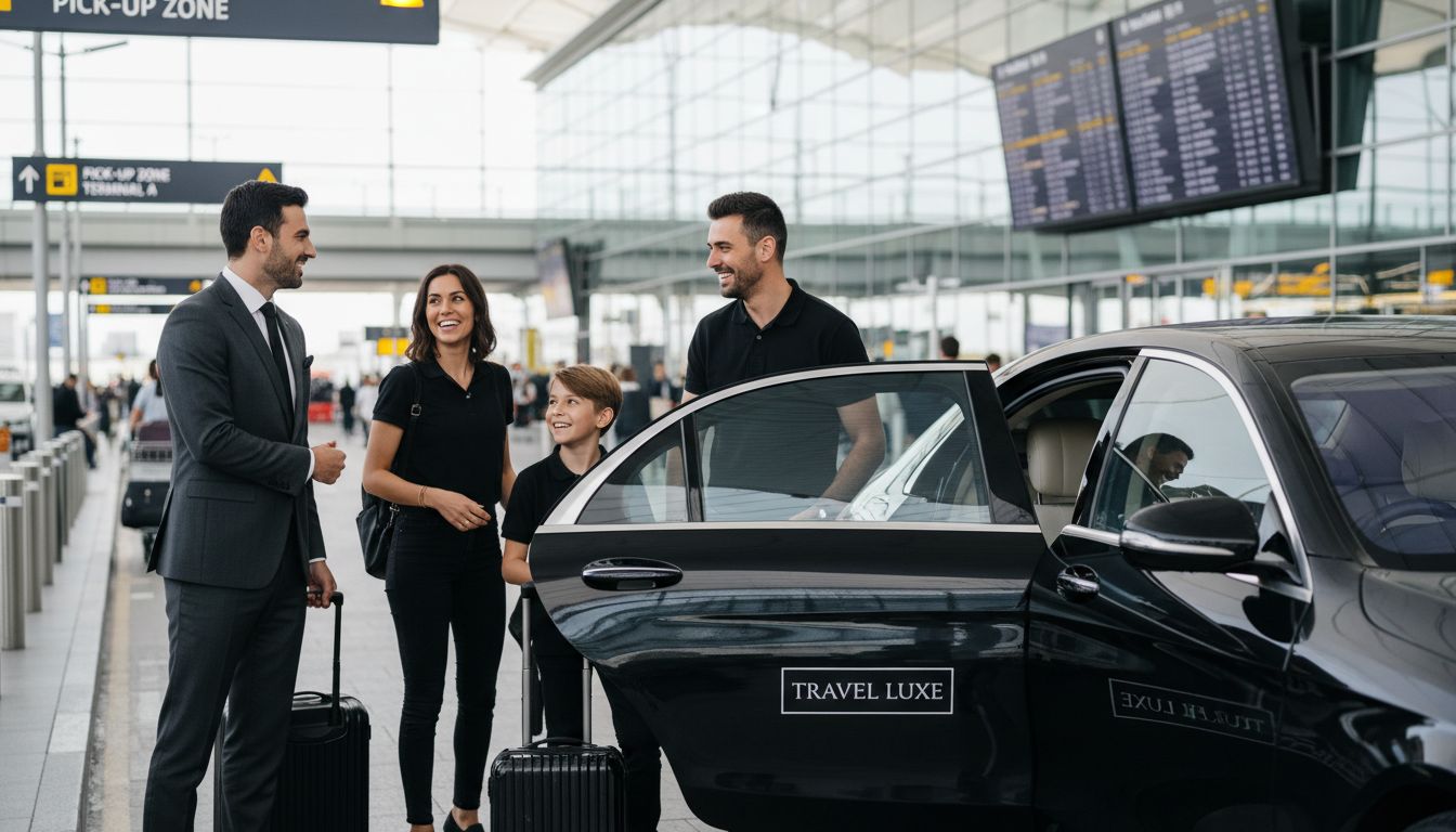 UK airport transfer arrival