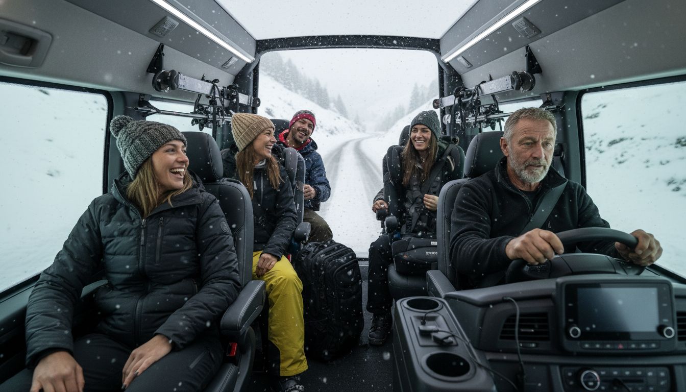 ski transfer interior