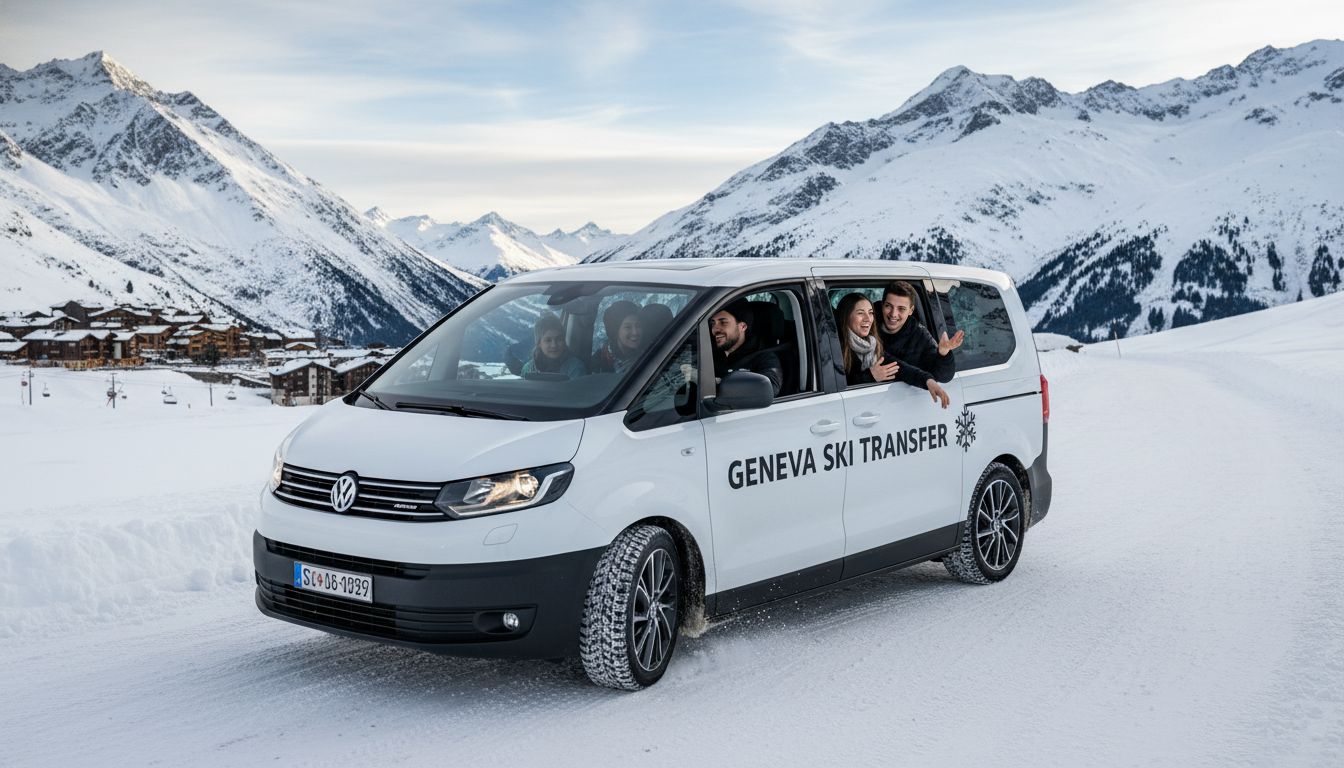 ski transfer van