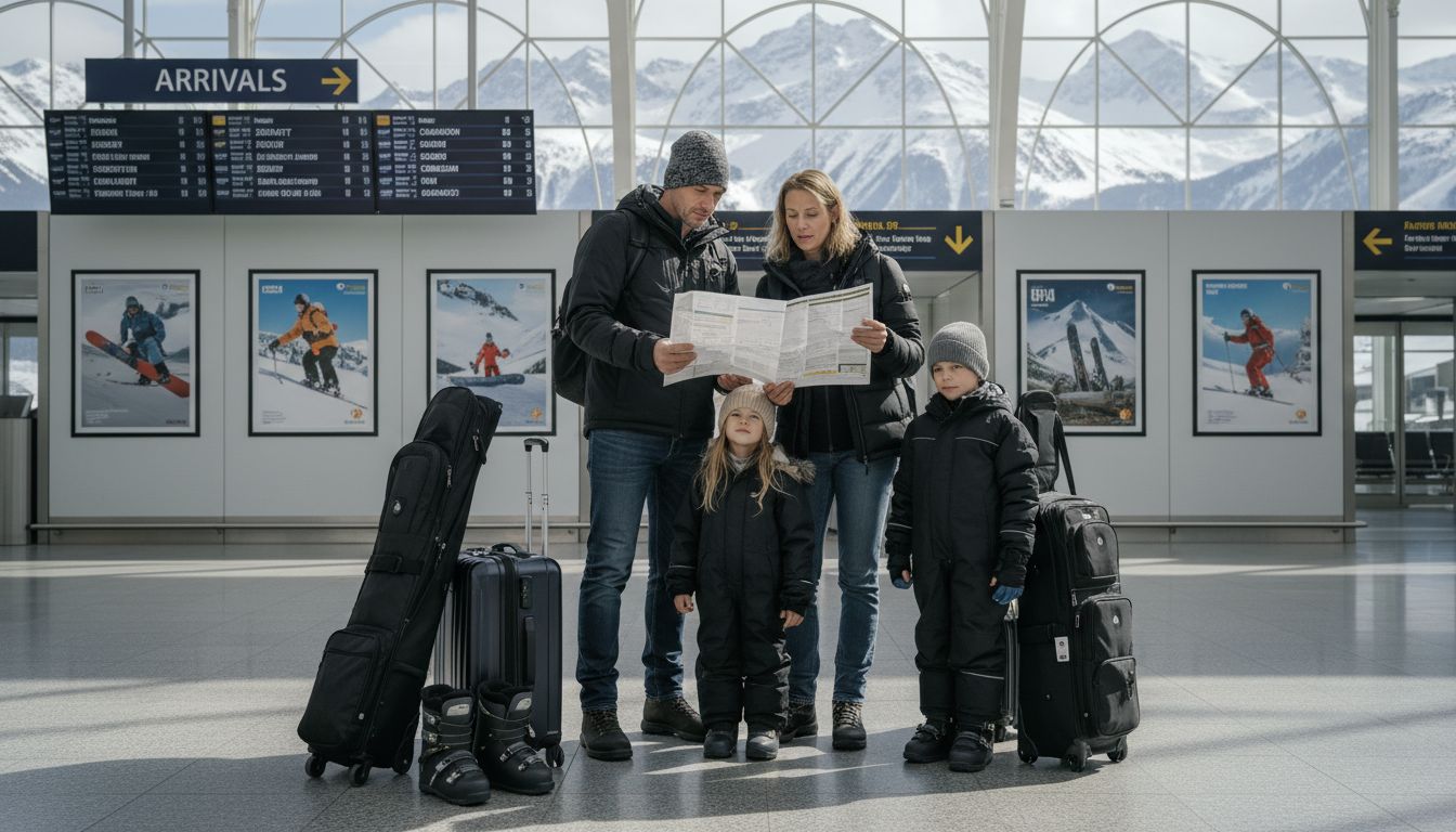ski airport preparation