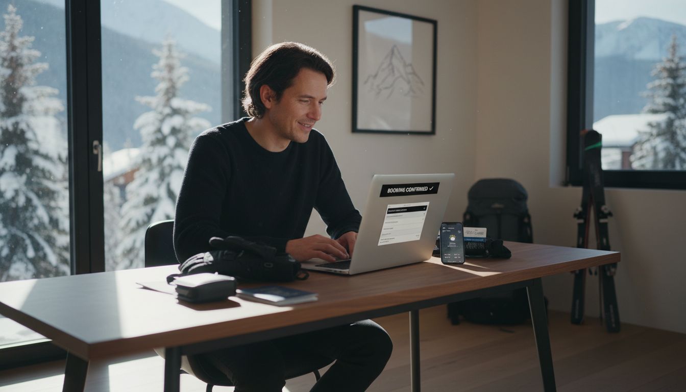 online ski transfer booking