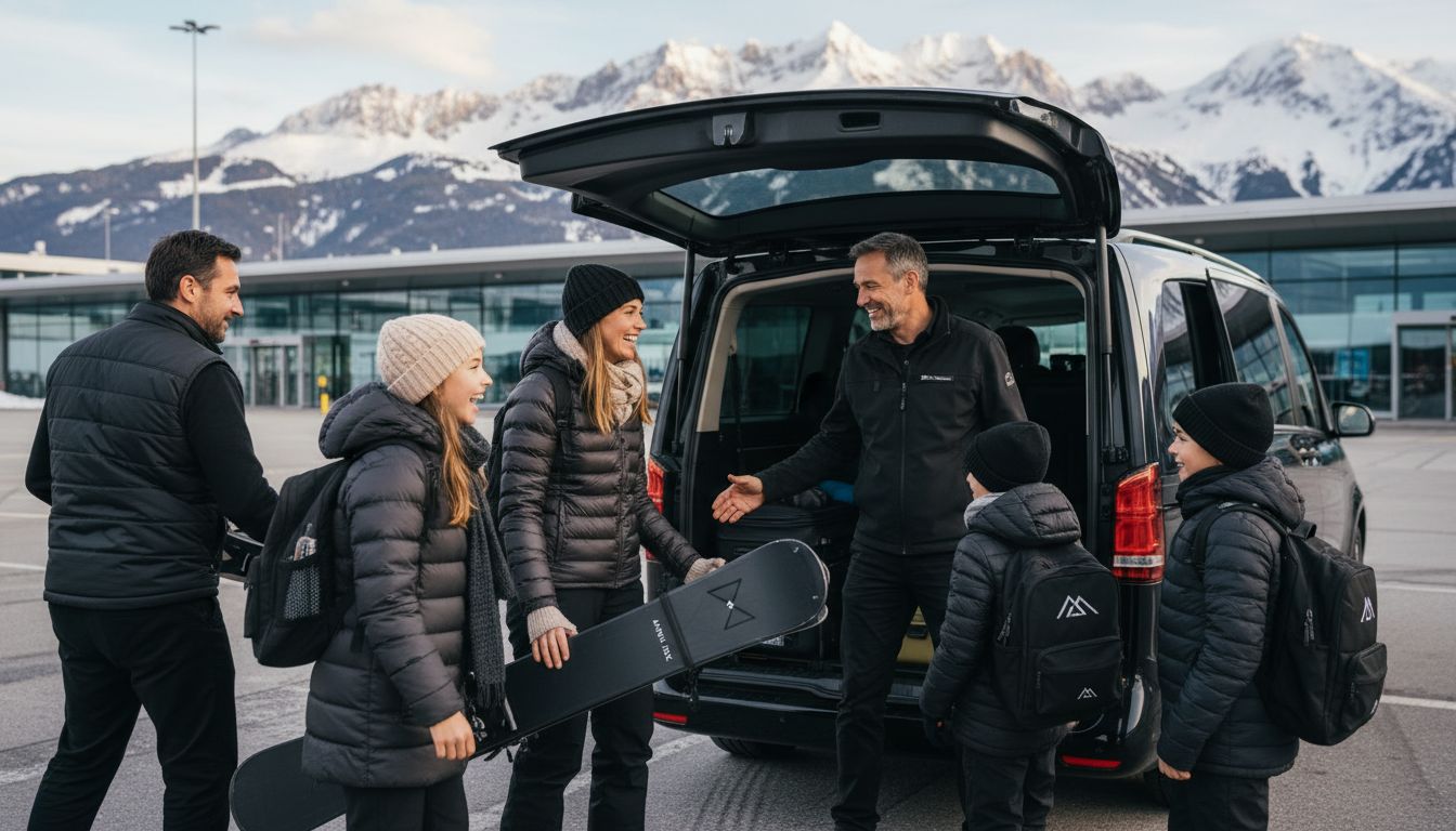 Geneva airport ski transfer