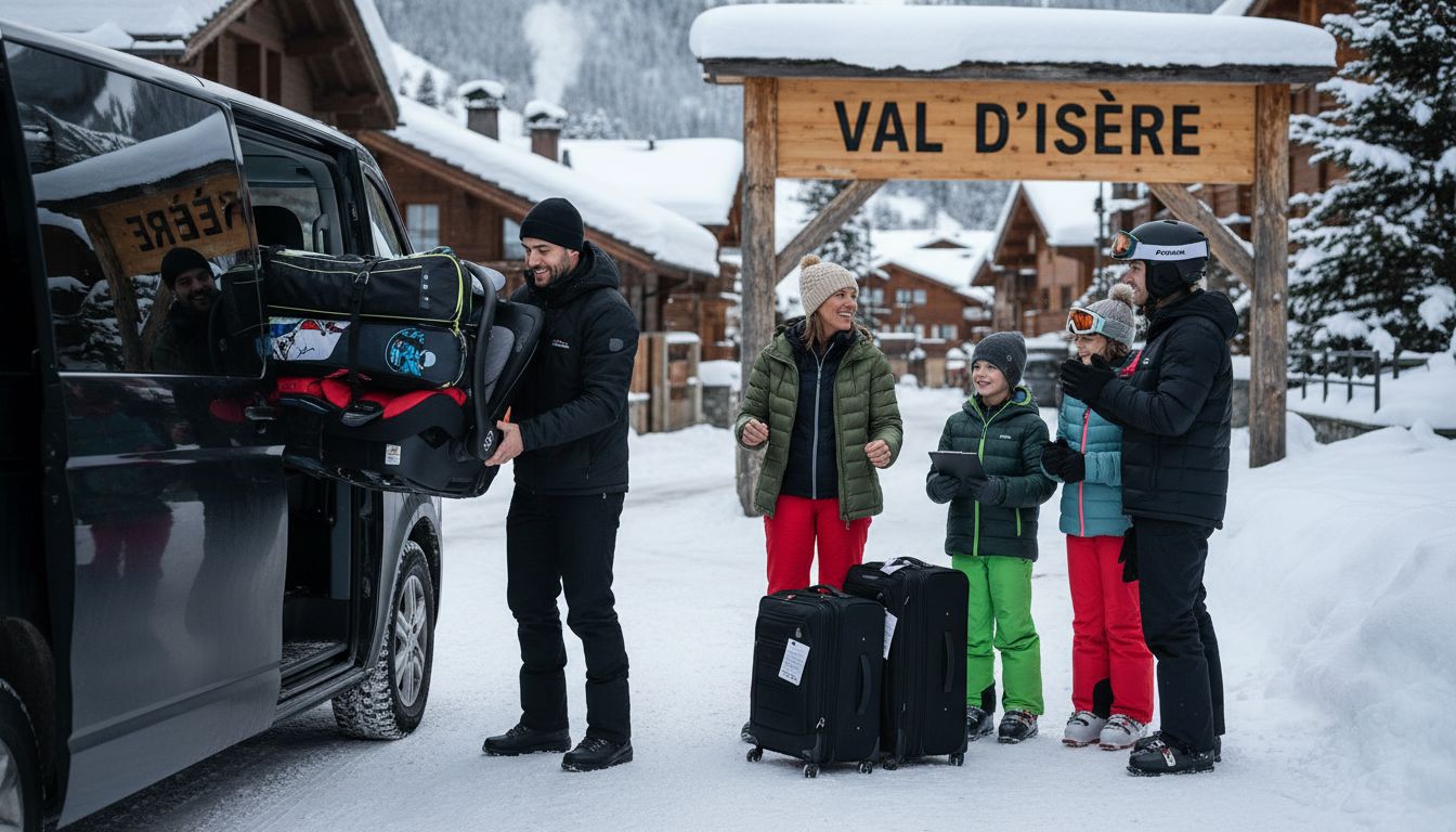 Val D Isère arrival transfer