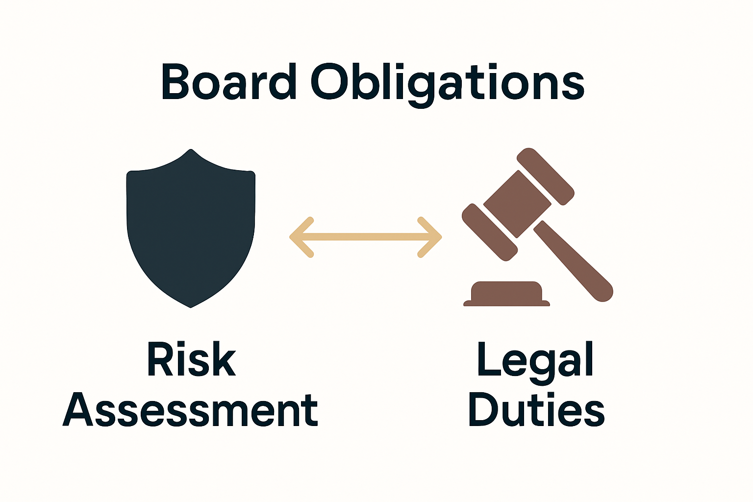 Infographic of Swiss board risk and duties