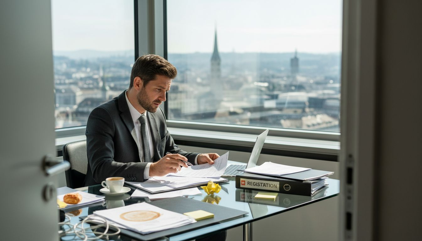 Entrepreneur facing Swiss business setup mistakes