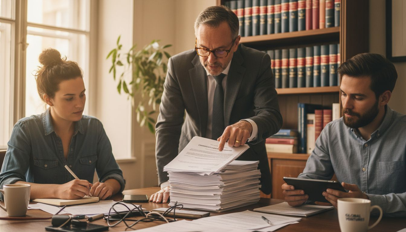 Lawyer discusses Swiss company forms with founders