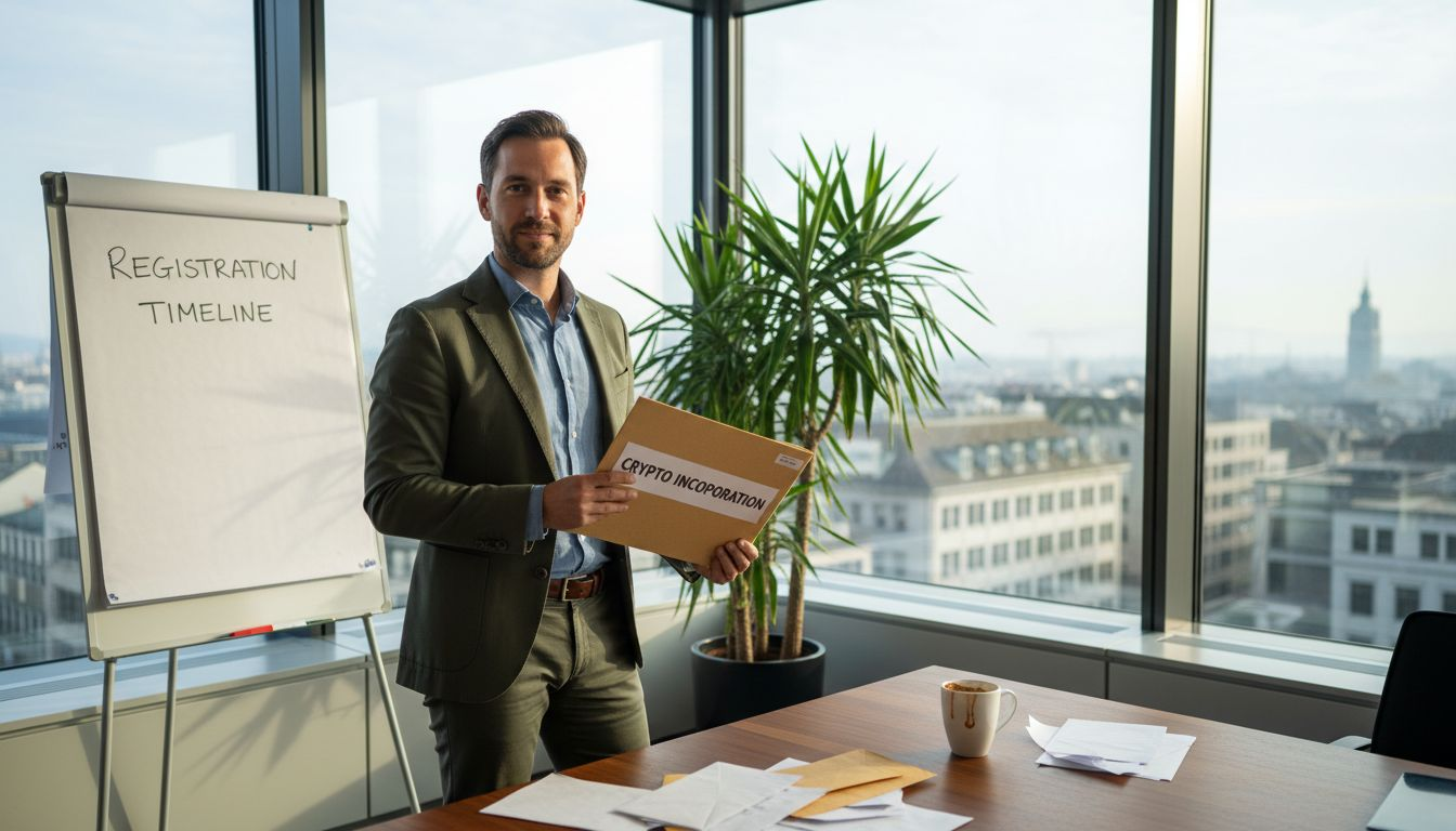 Consultant planning Swiss crypto company launch