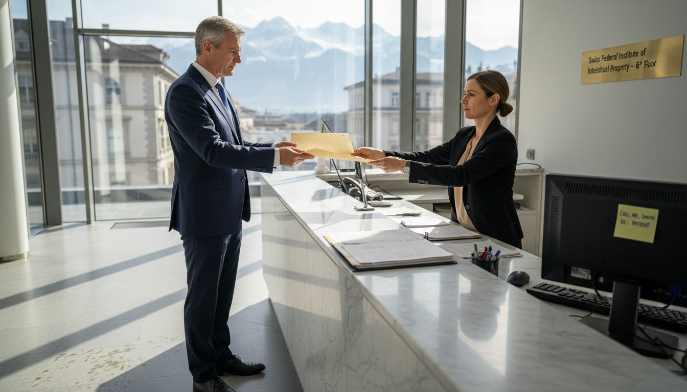 Swiss Federal Institute trademark office reception