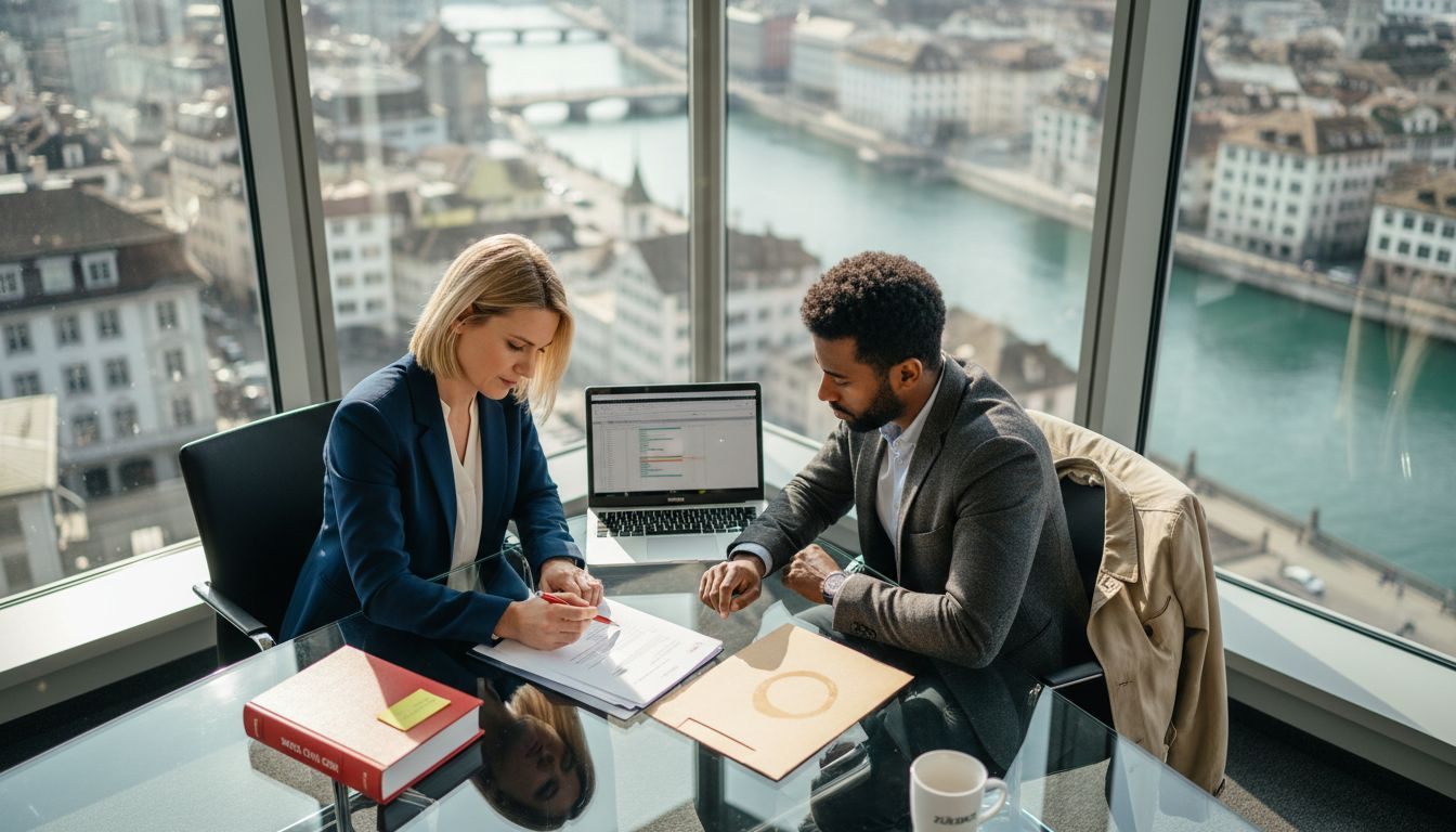 Swiss and foreign business professionals review statutes