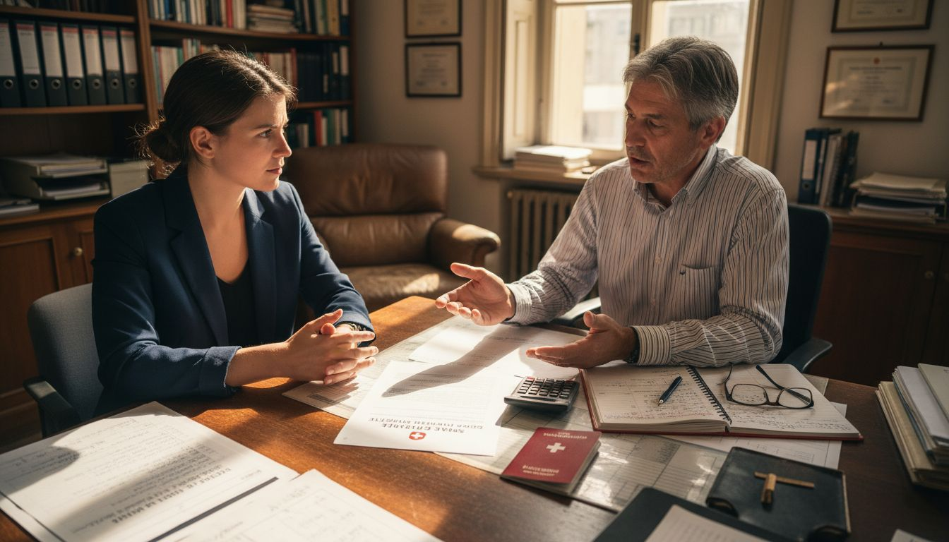 Investor consults Swiss banker about share capital