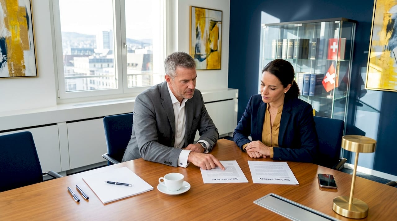 Lawyers discuss Swiss banking and business secrecy