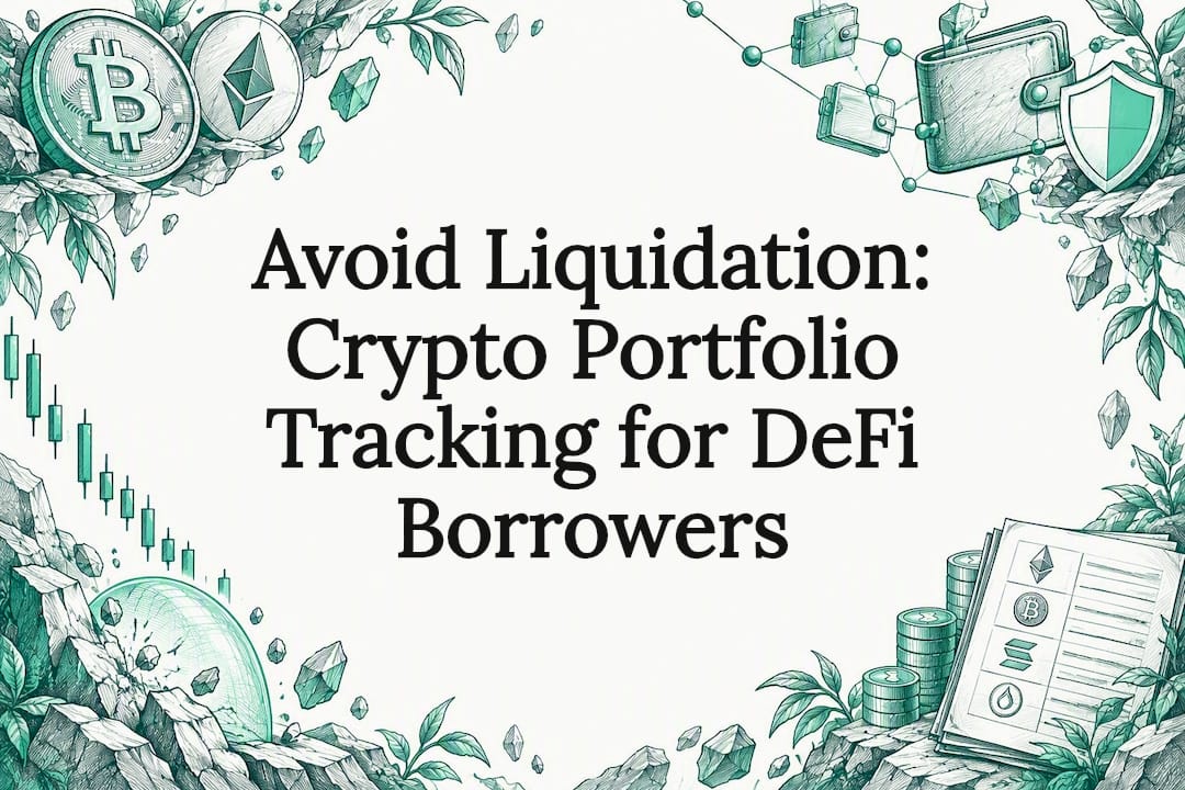 Crypto portfolio tracking title card