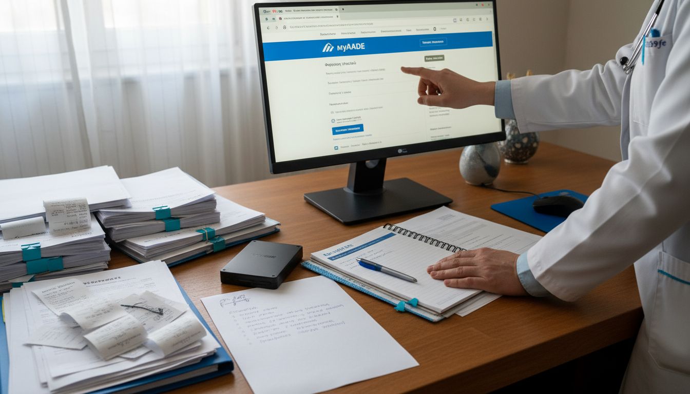 ψηφιακή οργάνωση εγγράφων γιατρού