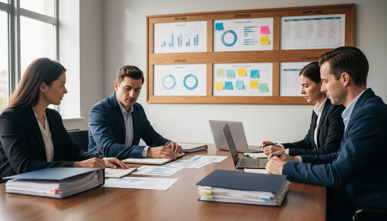 συνεργασία ομάδα λογιστές