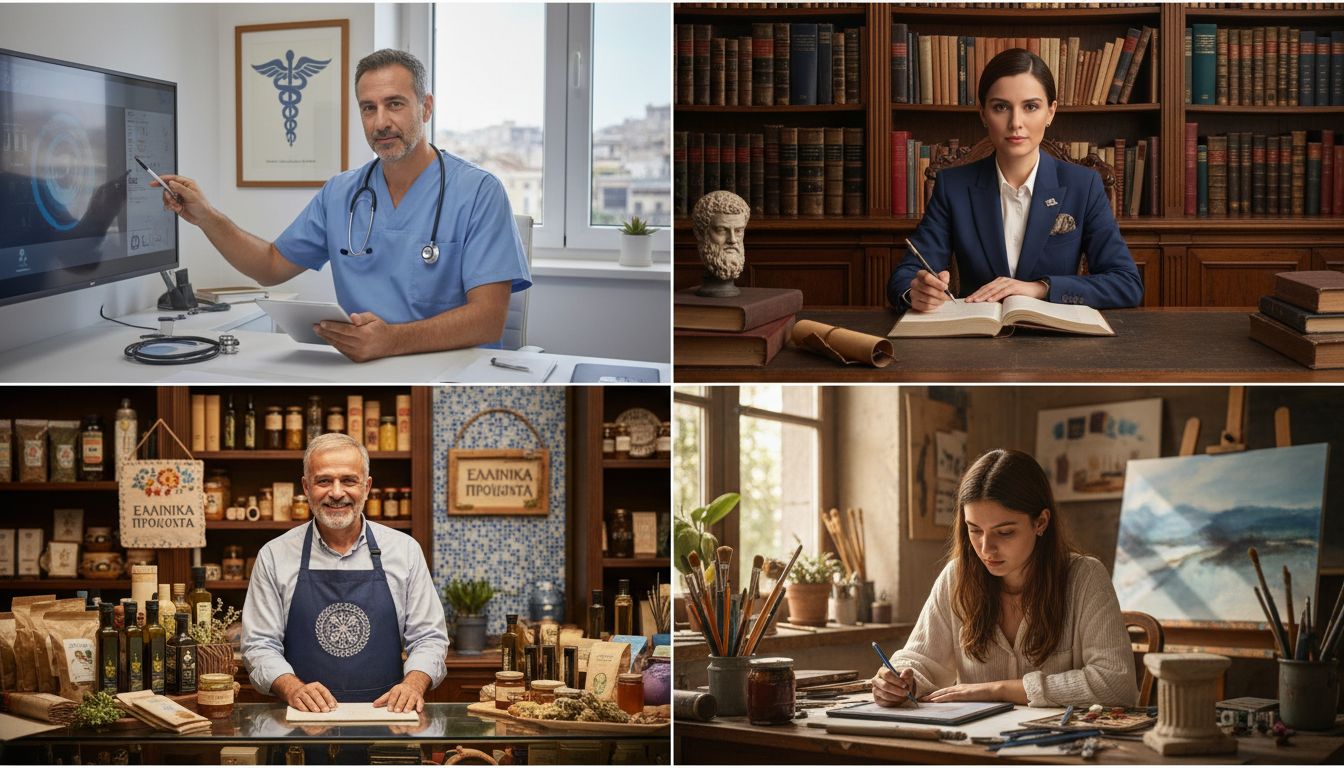 Greek professionals careers