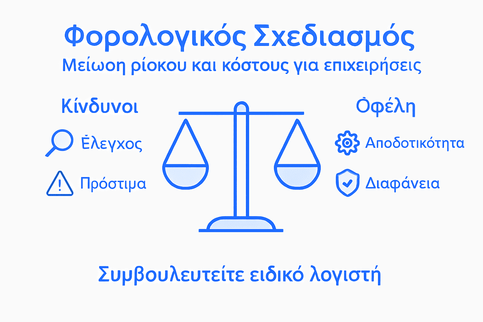 Ενημερωτικό γράφημα: Πώς να μειώσετε το ρίσκο στον φορολογικό σας σχεδιασμό
