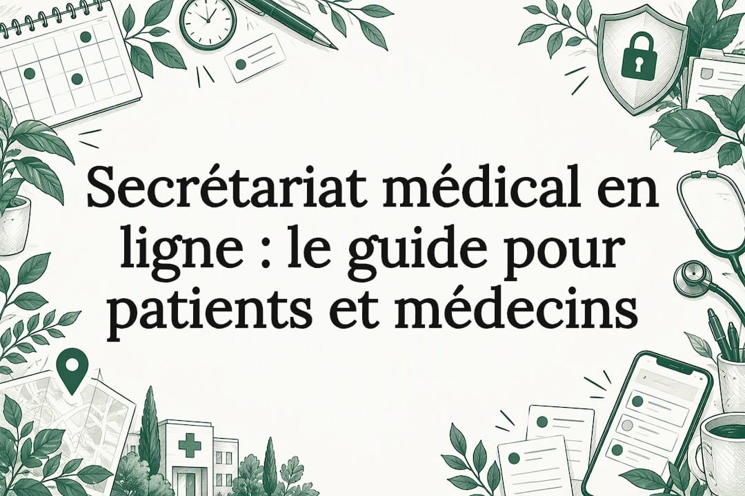 Image d'en-tête pour le secrétariat médical