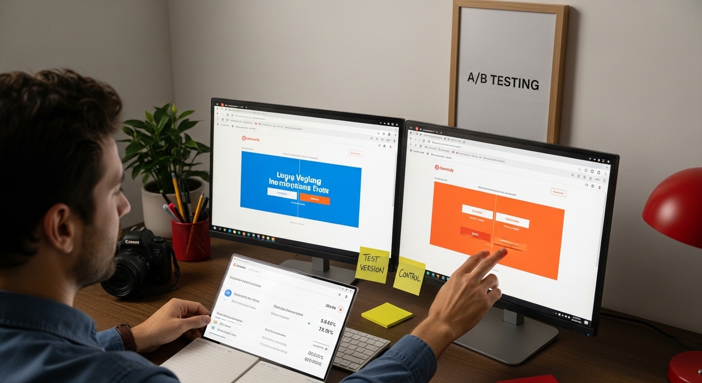 A/B testing CRO