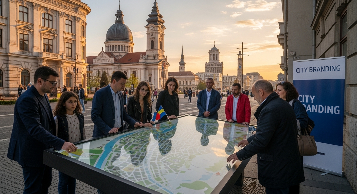 Arad city branding people
