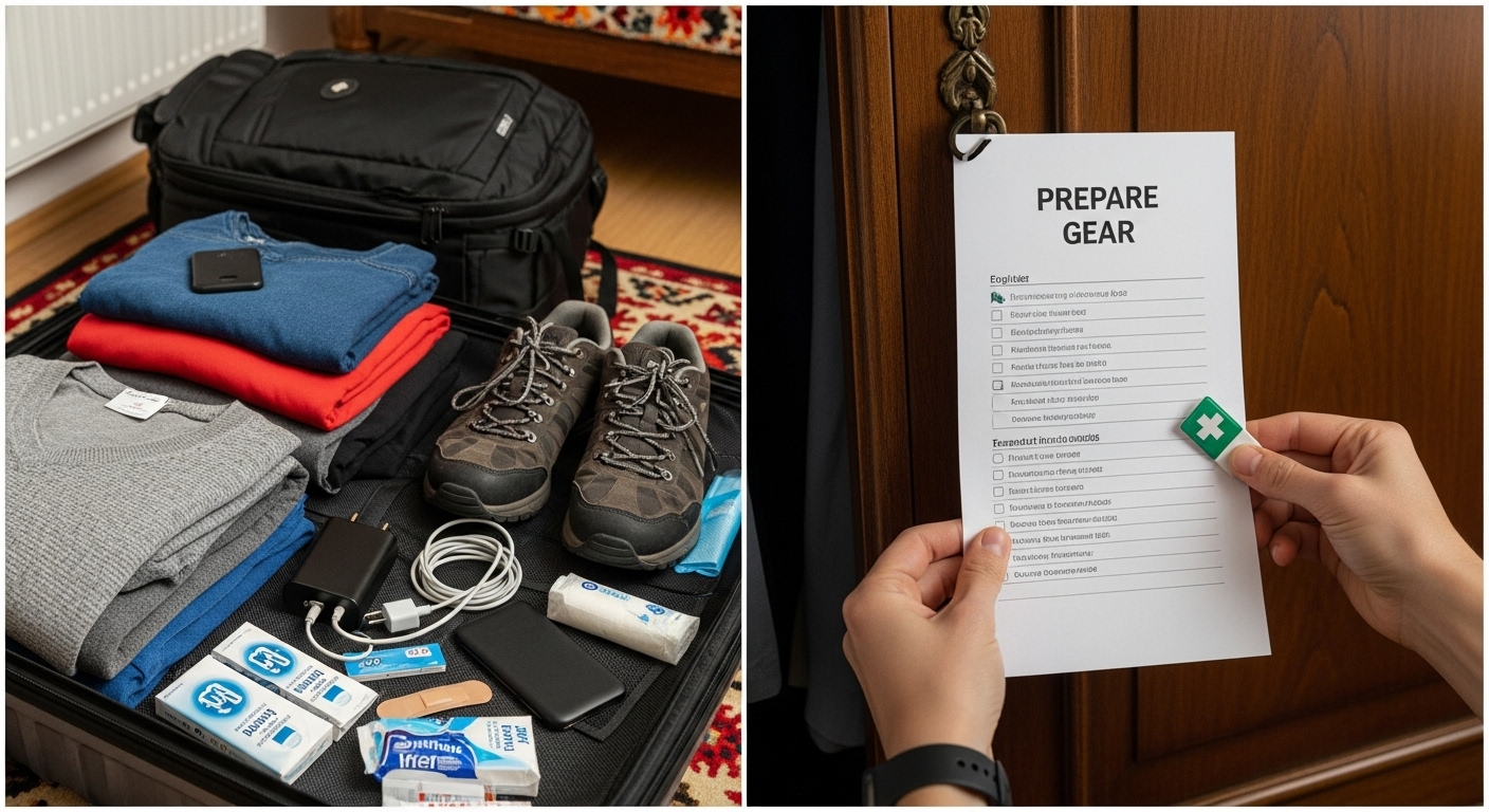 Arad festival packing checklist