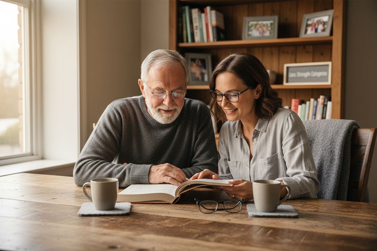 reading glasses lens power