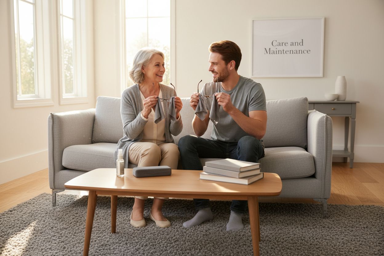 glasses maintenance care