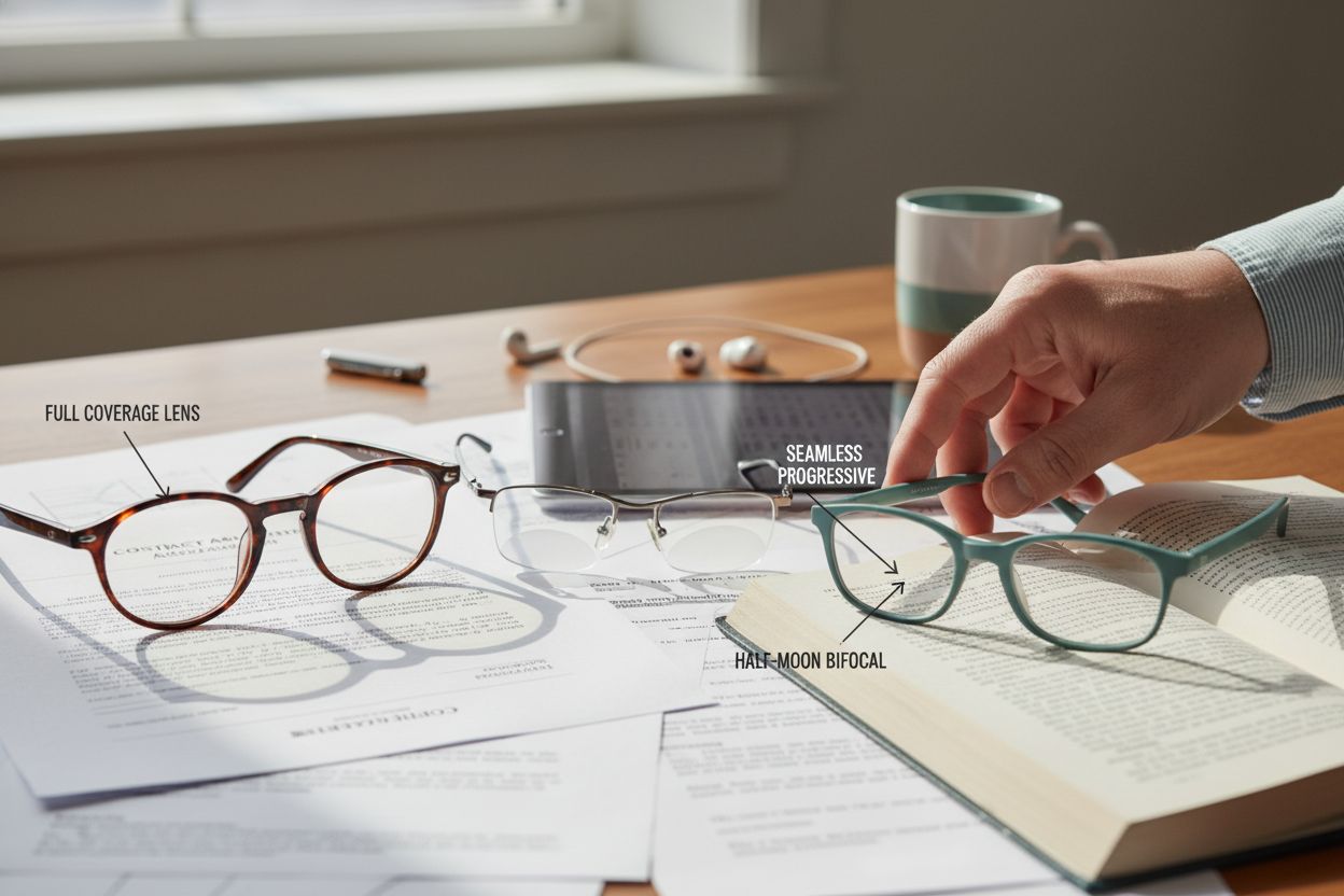 reading glasses types